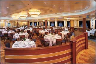 cruise silver restaurant shadow alaska silversea ship dividers