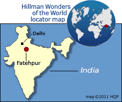 Fatehpur Sikri In India Map Fatehpur Sikri - Candid Tips By Travel Authority Howard Hillman