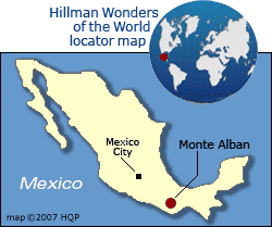 Monte Alban Map
